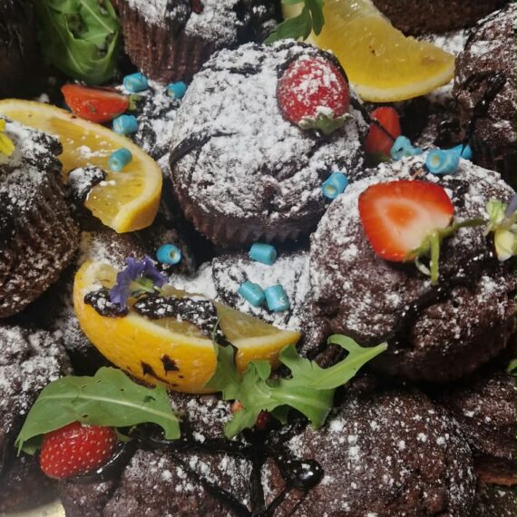 ČOKOLÁDOVÉ MUFFINY